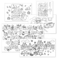 Набор картинок для раскрасок 