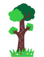 Декоративно-развивающее дерево