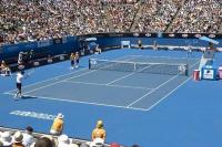 Сетка для большого тенниса ТУРНИРНАЯ d=4.0 мм, черная, в комплекте с тросом d=5.0 мм IMP-A512