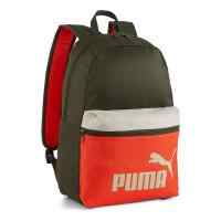 Рюкзак спортивный PUMA Phase Backpack 09046803, 41x 28x 14см, 22 л, черно-красный