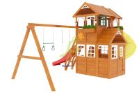 Детская площадка IgraGrad Клубный домик 3 с трубой Luxe