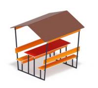 Столик для взрослых с навесом - МФ 32.01.05-01