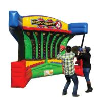 Надувной аттракцион 4 в ряд