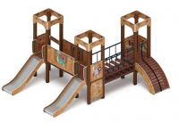 Королевство (Картонное) - ДИК 1.15.03-12 - Игровой комплекс H=900