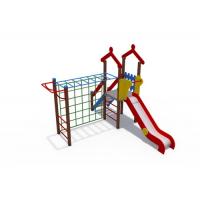 Детский игровой комплекс с металлическим скатом Н-1200 ДИО 04109