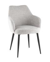 Стул обеденный Katys светло-серый рогожка