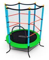 Батут детский DFC SMRKIDS 55" с сеткой, GREEN