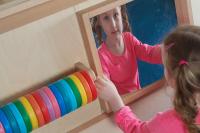 Развивающая панель Выпуклое зеркало