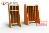 Шкаф для полотенец «AVKompleks» напольный секционный