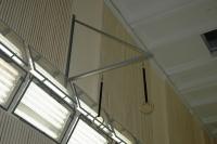 Кольца гимнастические деревянные с тросом, (пара) IMP-A74