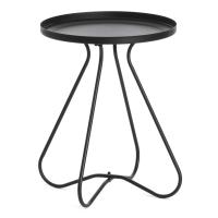 Столик журнальный GLAND 1 шт. в упаковке металл, 40*40*45см, черный