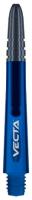 Композитные хвостовики Winmau Vecta (Medium) синего цвета