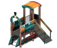 Паровозик (цветной) - Беседка мини - МФ 10.03.05-12