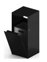 Урна парковая (черная) - МФ 50.02.01-01 (под анкера)