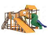 Всесезонная площадка IgraGrad С Мостик 1 с трубой SF1