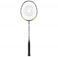 Ракетка для бадминтона TORRES Game5 ,арт.BD20511, для продв., стерж/обод из карбона, со струнами, жёлтый