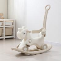 Лошадка-качалка-беговел с ручкой UNIX Kids Dino Camel