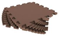Мягкий пол разноцветный 33*33(см) 1(м2) 33МП (коричневый)