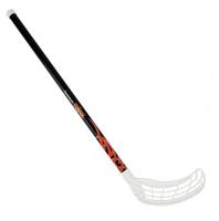 Клюшка для флорбола детская RealStick Tribal Jr, 85 см (рост 150-160 см), MR-KF-TR85-WH, без загиба