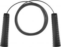 Скакалка с металлическим шнуром, для фитнеса, 3 метра, черная