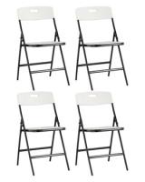 Стул складной банкетный SUPER LITE N белый 4 шт.