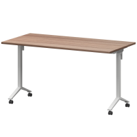 Стол мобильный складной МБ22-140.70 Темный шимо/Белый F0000026906