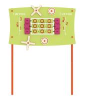 Уличный развивающий бизи-стенд "Крестики нолики"