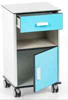 МЕТ TL-100 Прикроватная тумба медицинская HPL-пластик