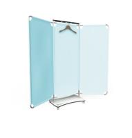 Ширма 3- секционная с полотнами из ткани ШМПС-01-"Айболит", v1 