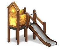Горка с домиком (ЭКО) ИО 41.01.05-02