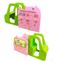 Машина "Скорая помощь" с бизи-элементами