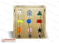 Тактильно-развивающая панель «Формы»