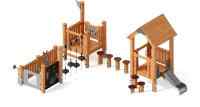 Игровой комплекс (лиственница) ДИК 1.24.04-Л.И1