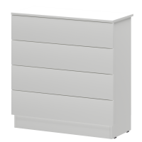 Комод 4 ящика Н-3263 Белый F0000024853