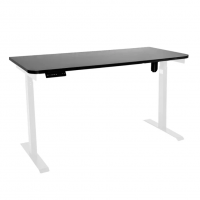Стол с регулировкой высоты электрический LuxAlto LA-T33-E6 белый/черный ЛДСП 120*60*2.5