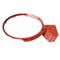 Кольцо баскетбольное амортизац. № 7, арт.MR-BRim7Am, d450 мм, труба 20мм, пруж.мех-зм,с кронштейном, красн