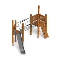 Игровой комплекс (лиственница темный) ДИК 2.24.05-Л.02.И1.01