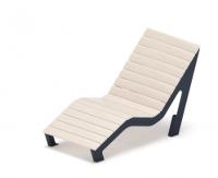 Шезлонг парковый - МФ 42.03.01-11 (Светлый дуб) Д:780 (под анкера)