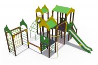 Игровой комплекс серии Поляна Н-1500 ДИО 08000