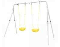 Качели двойные + СЕТКА качели Romana R.103.28.04 (серый)