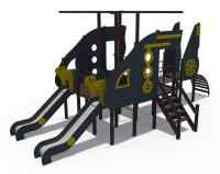 Детский игровой комплекс Пилот Н-1200 ДИО 13020