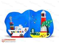 Декоративно-развивающая панель «Пароход в океане»