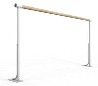 Станок хореографический напольный, однорядный (2,0м.) поручень - сосна