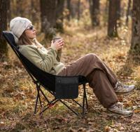 Кресло складное UNIX Camp Trail / Тропа черный