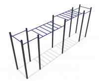 Кроссфит Рукоход с турниками СОВ 04450