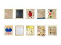 Набор тактильно-развивающих панелей «Счастливое детство»