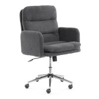 Кресло Dover хром букле, серый, barni grey