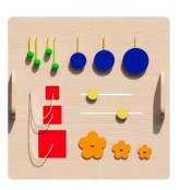 Настенный модуль для изучения величины предметов