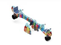 Качалка балансир со спинкой  Космопорт (Коты) ИО 21.Д.14.01-01