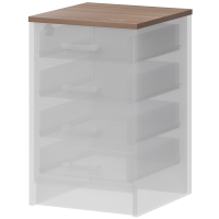 Крышка к приставным тумбам А-705 Темный шимо F0000026536